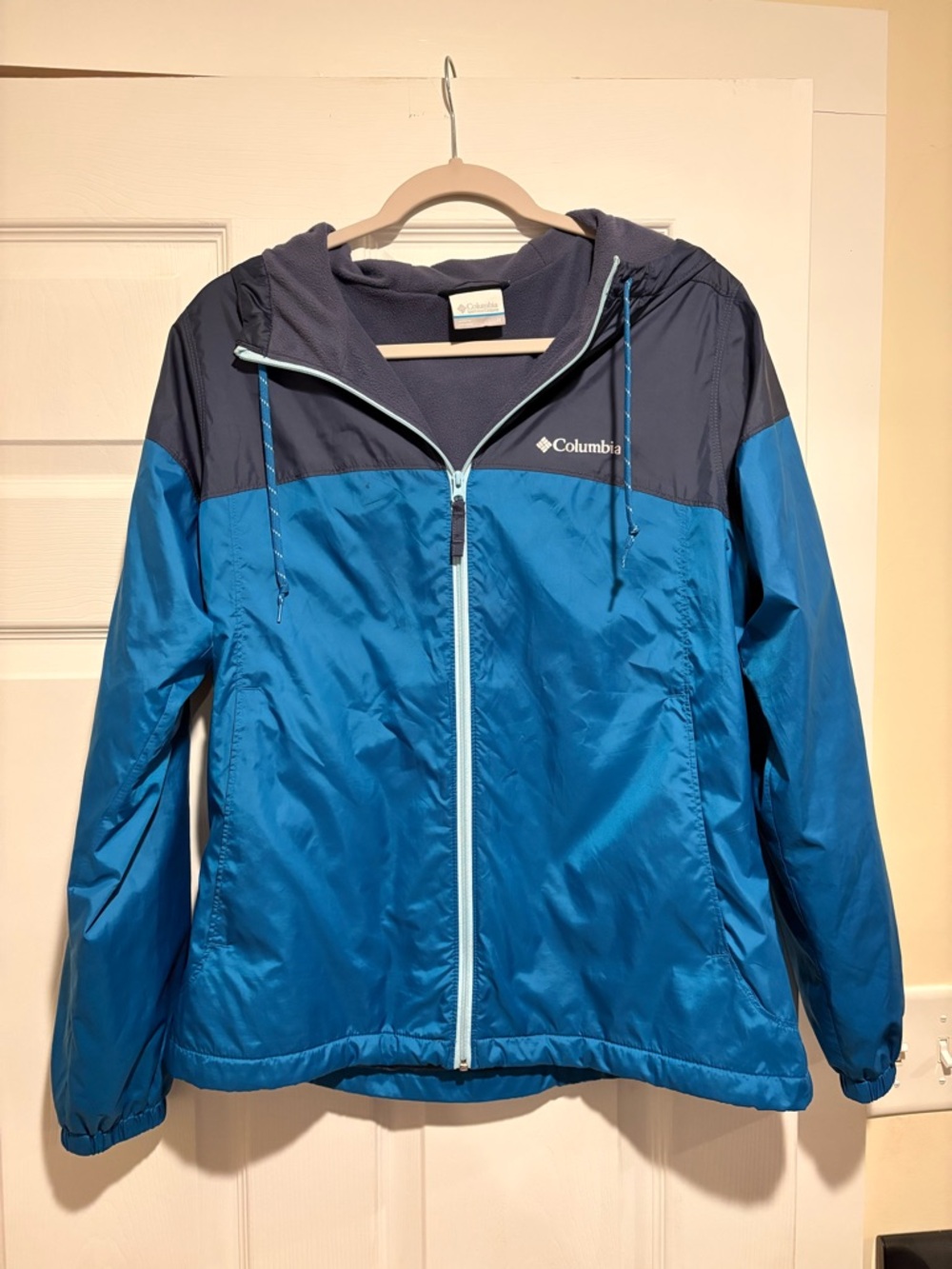 Columbia Fleece Lined Windbreaker